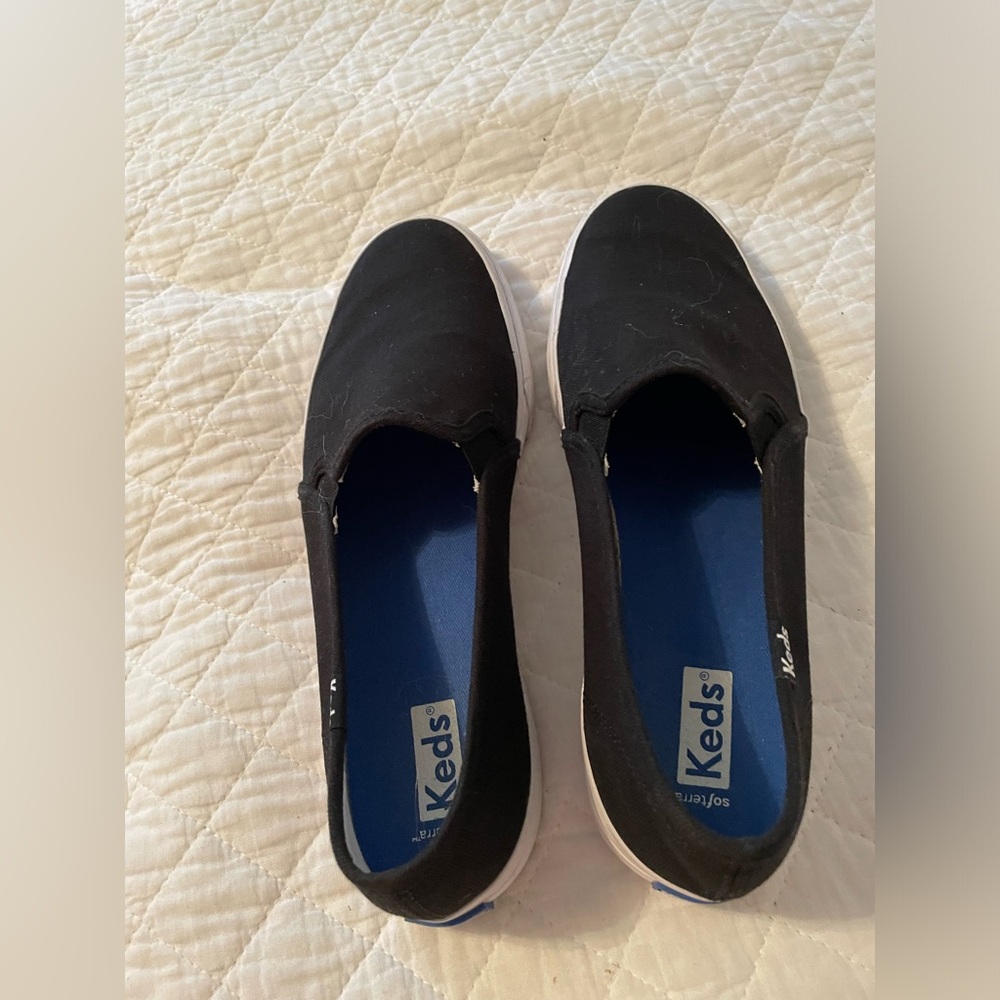 Keds ‘Double Decker’ Canvas Slip On Sneakers